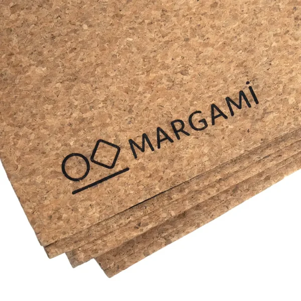 Doğal & Kaydırmaz Katlanabilir Mantar Yoga Mat Örtüsü - Görsel 4