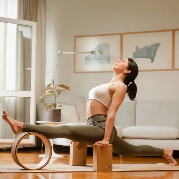 Yoga Çemberi ve Blok Seti - Görsel 2